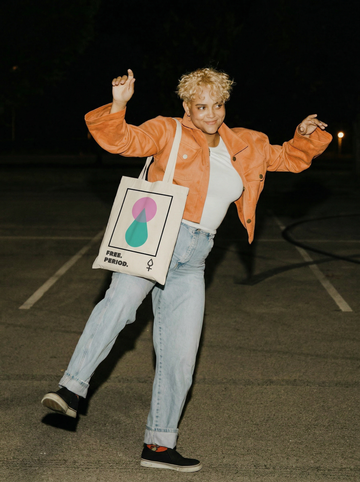 Free. Period. Tote