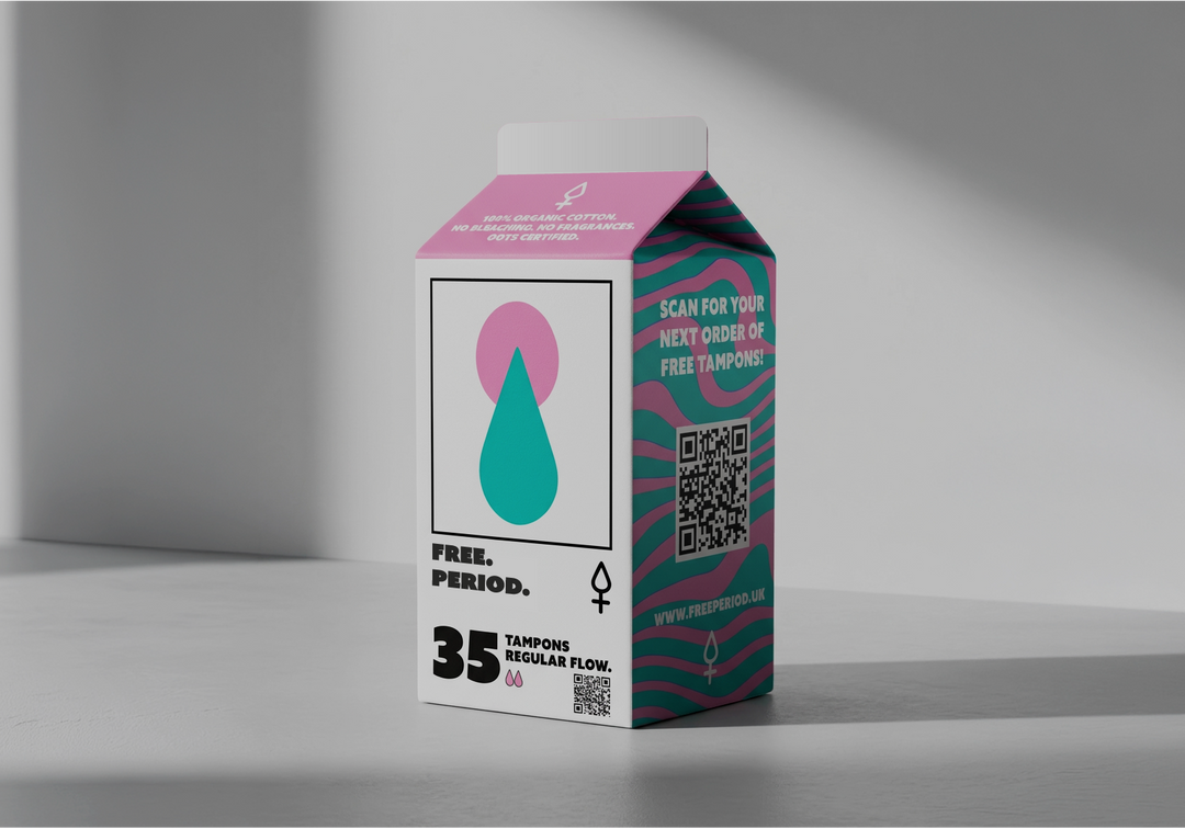 Free. Period. Tampons